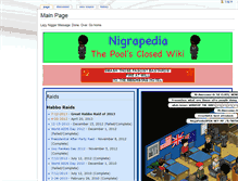 Tablet Screenshot of nigrapedia.com